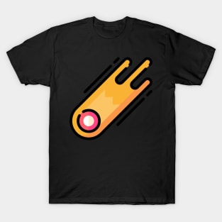 meteorite icon sticker T-Shirt